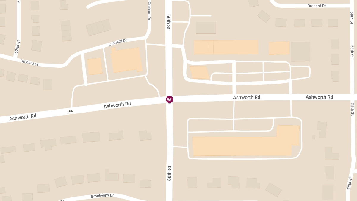 Injury Accident at 60th St and Ashworth Rd