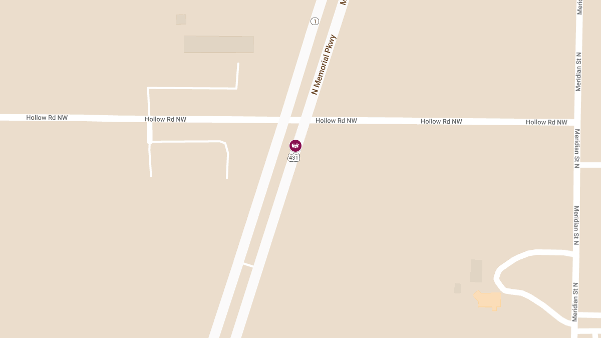 Injury Accident at 7235 Hwy 431 South