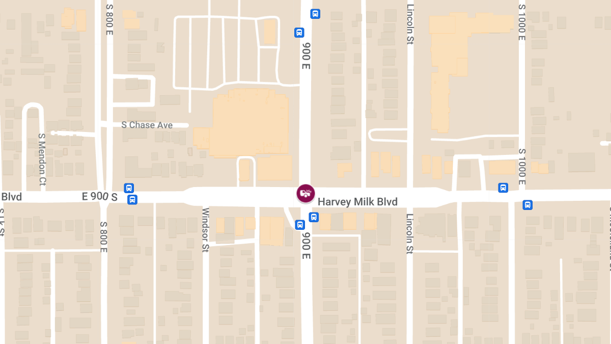 Injury Accident at 900 E and 900 S
