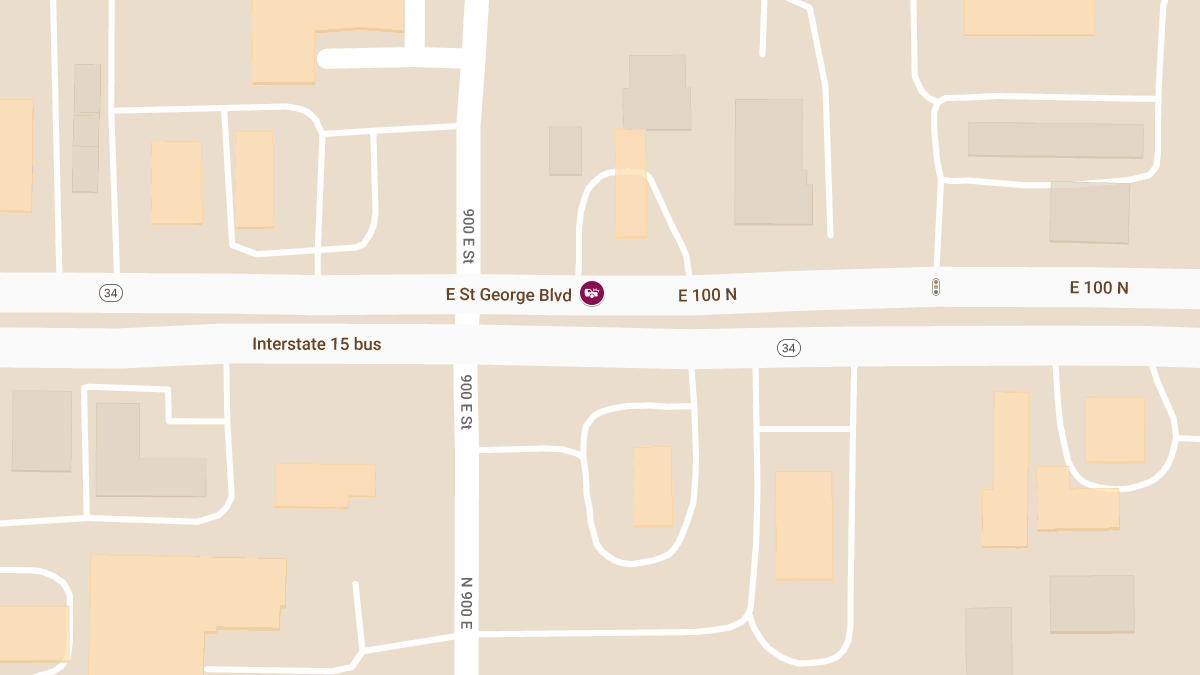 Injury Accident at 995 East St. George Blvd