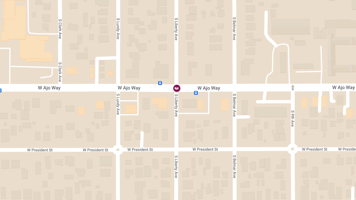 Injury Accident at Ajo Way & Liberty Ave