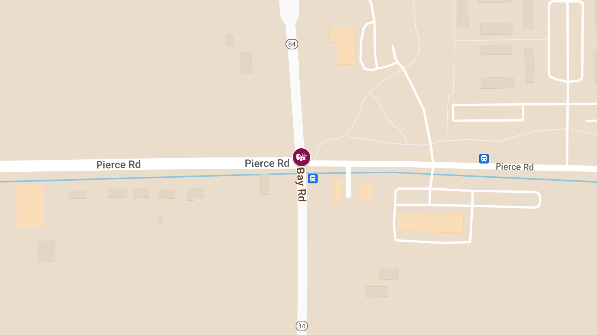 Injury Accident at Bay and Pierce