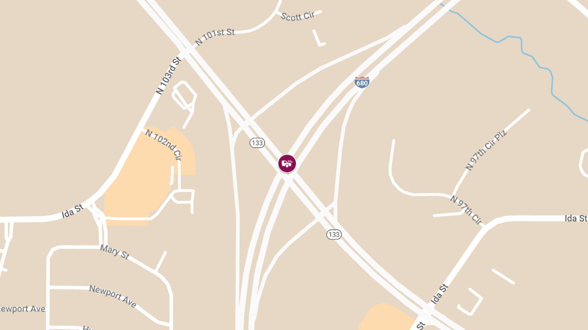 Injury Accident at Blair High Rd & I-680 East