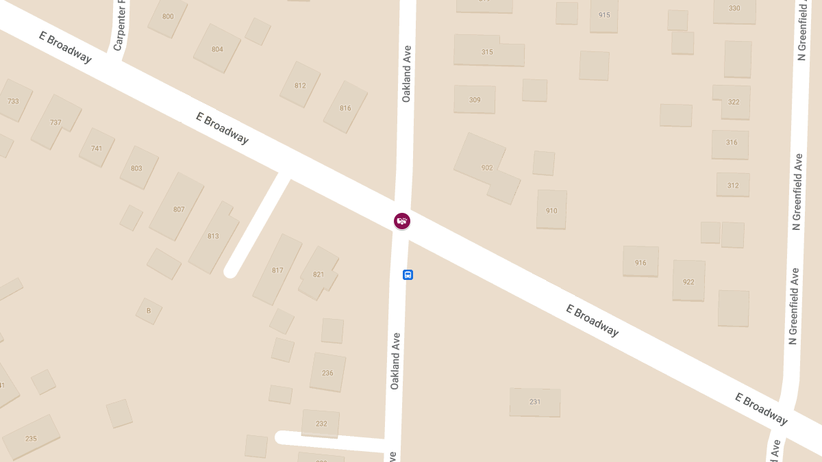 Injury Accident at Broadway & Oakland Ave