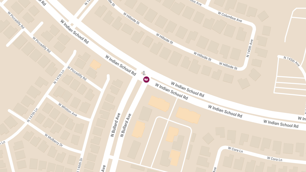 Injury Accident at Bullard Ave & Indian School Rd