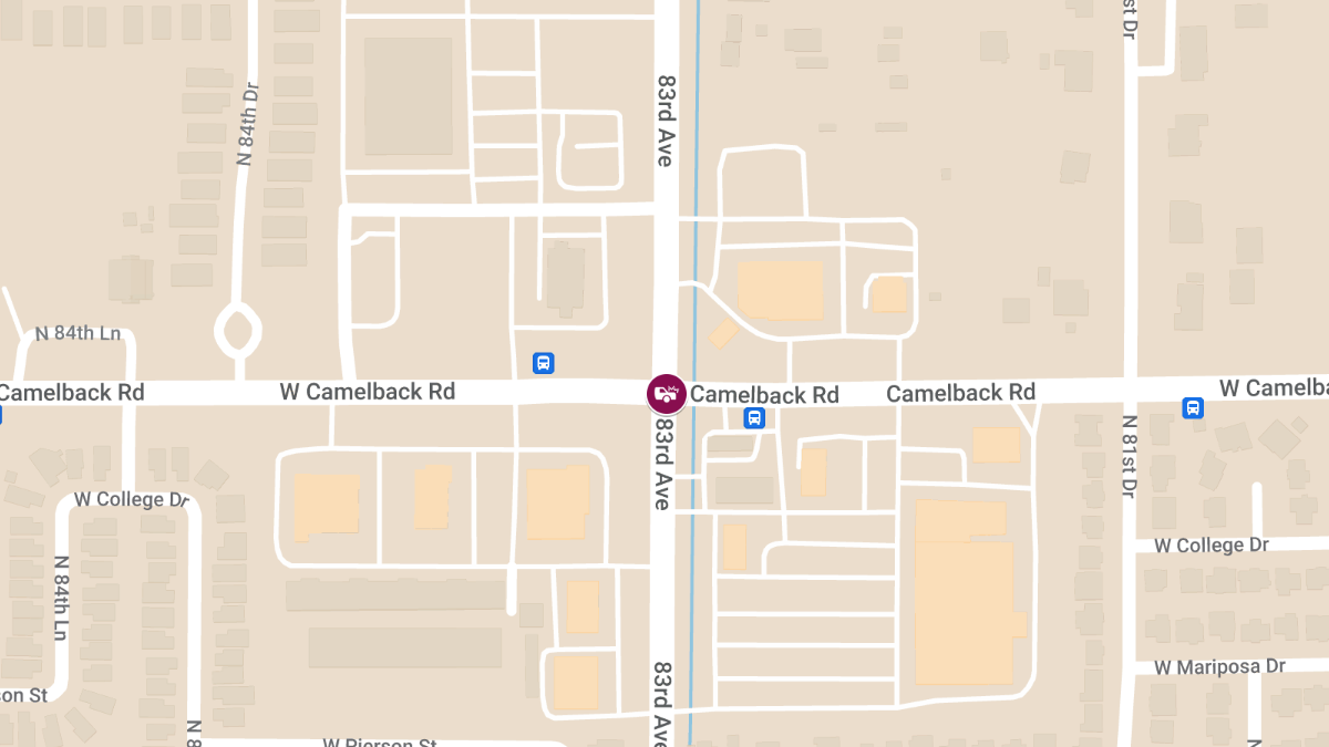 Injury Accident at Camelback Rd and 83rd Ave