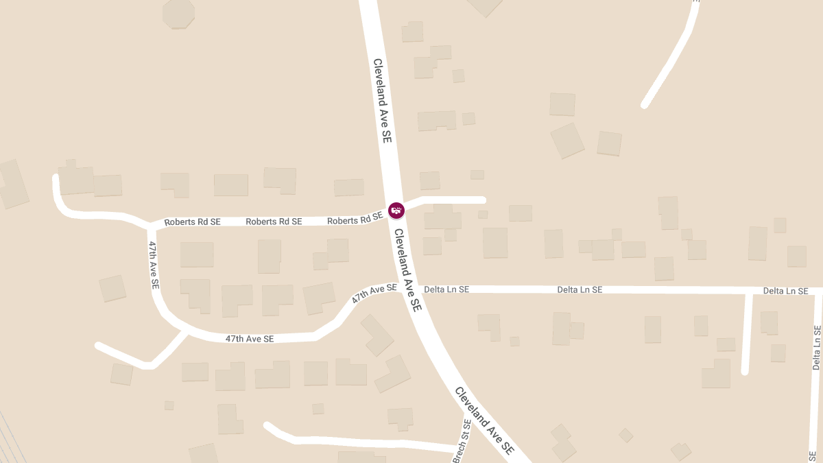 Injury Accident at Cleveland Ave & Roberts Rd SE