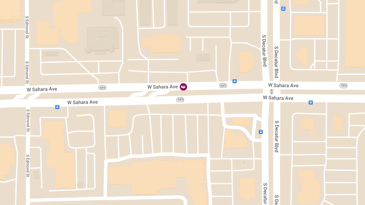 Injury Accident at Collector Distributor S & Sahara Ave