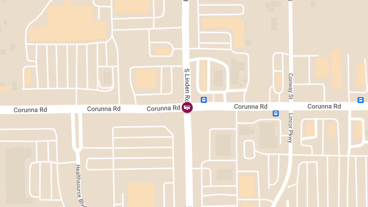Injury Accident at Corunna Rd & S Linden Rd