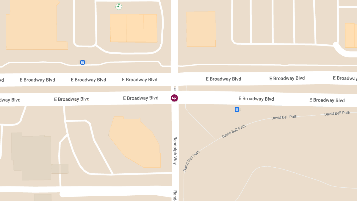 Injury Accident at E Broadway Blvd & S Randolph Way