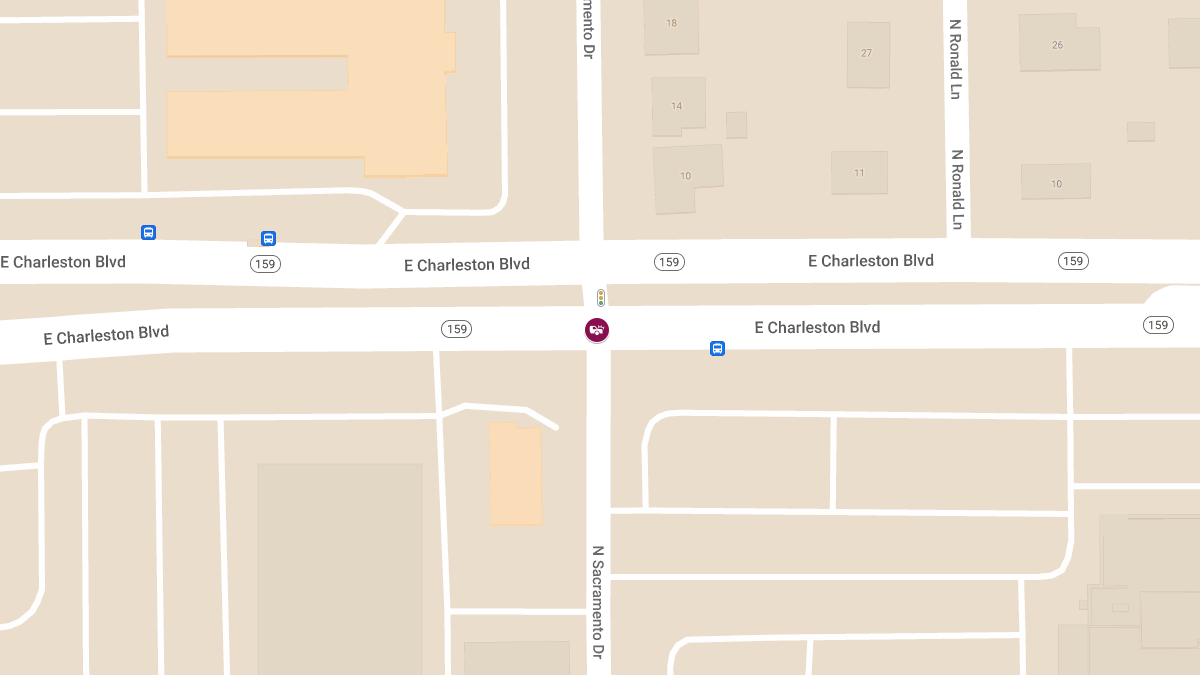 Injury Accident at E Charleston Blvd & Sacramento Dr