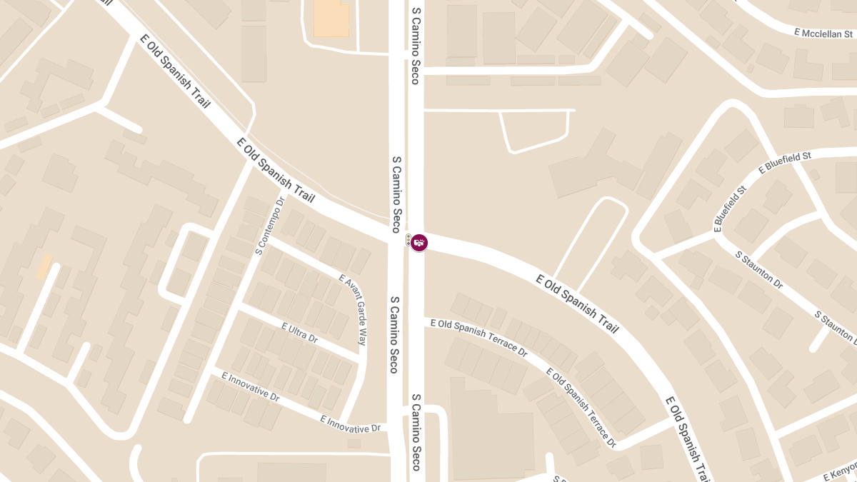 Injury Accident at E Old Spanish Tr & S Camino Seco