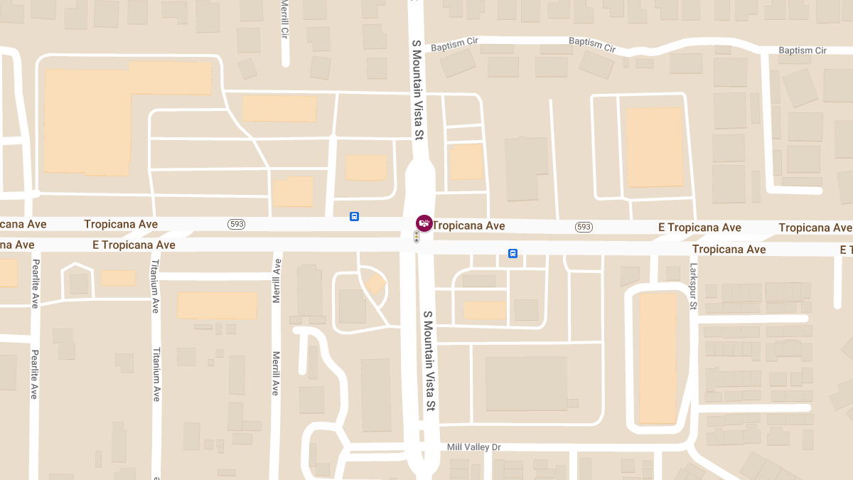 Injury Accident at E Tropicana Ave & Mountain Vista St