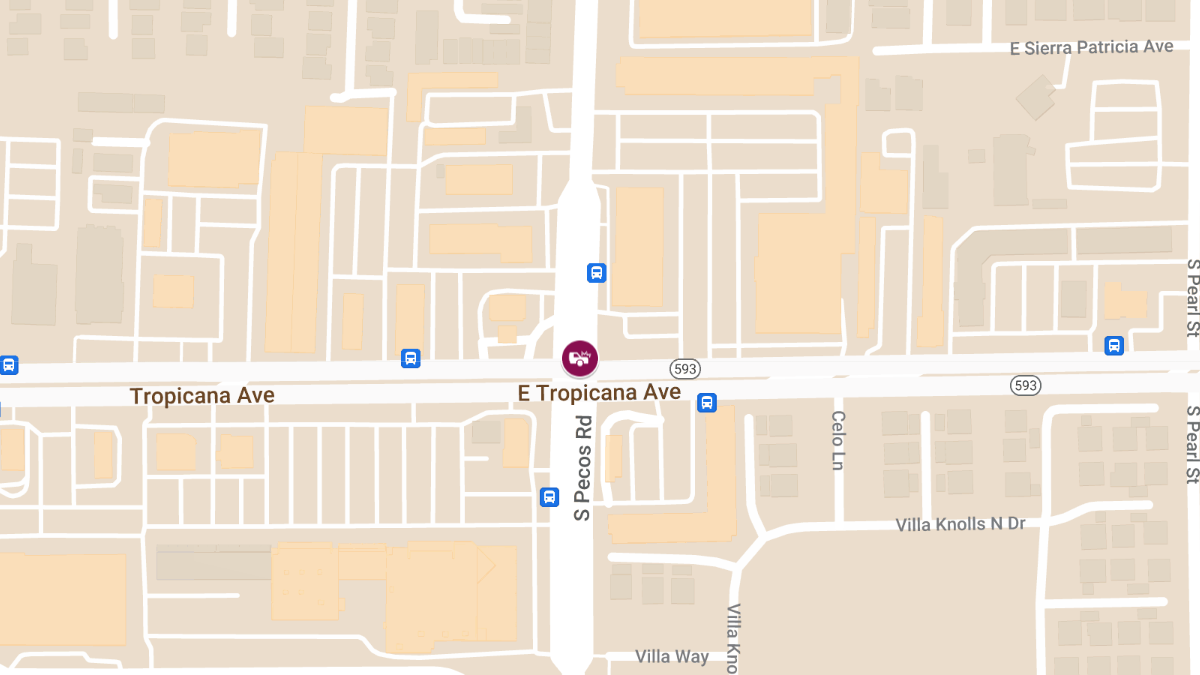 Injury Accident at E Tropicana Ave & S Pecos Rd