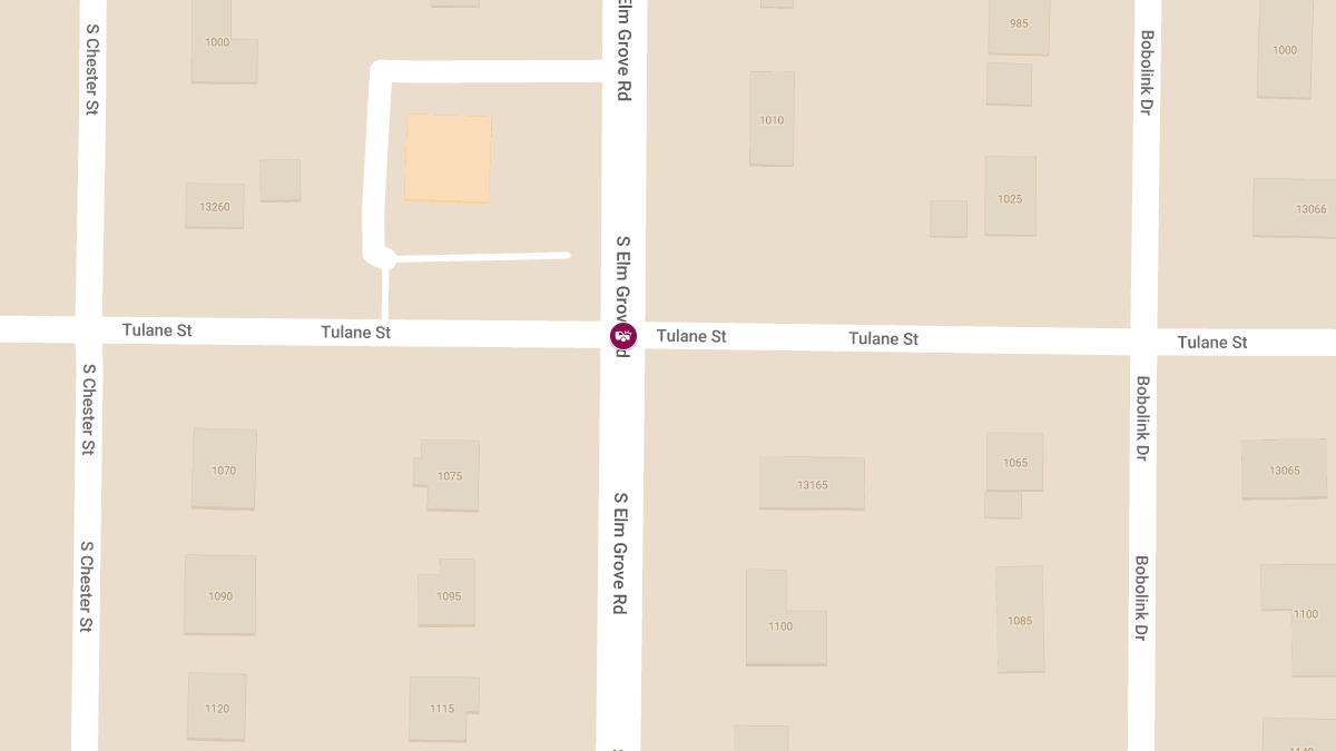 Injury Accident at Elm Grove Rd & Tulane St