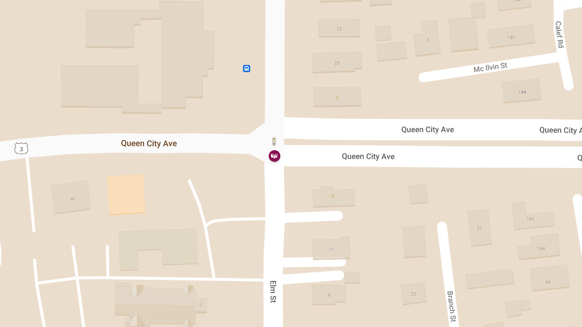 Injury Accident at Elm St and Queen City Ave