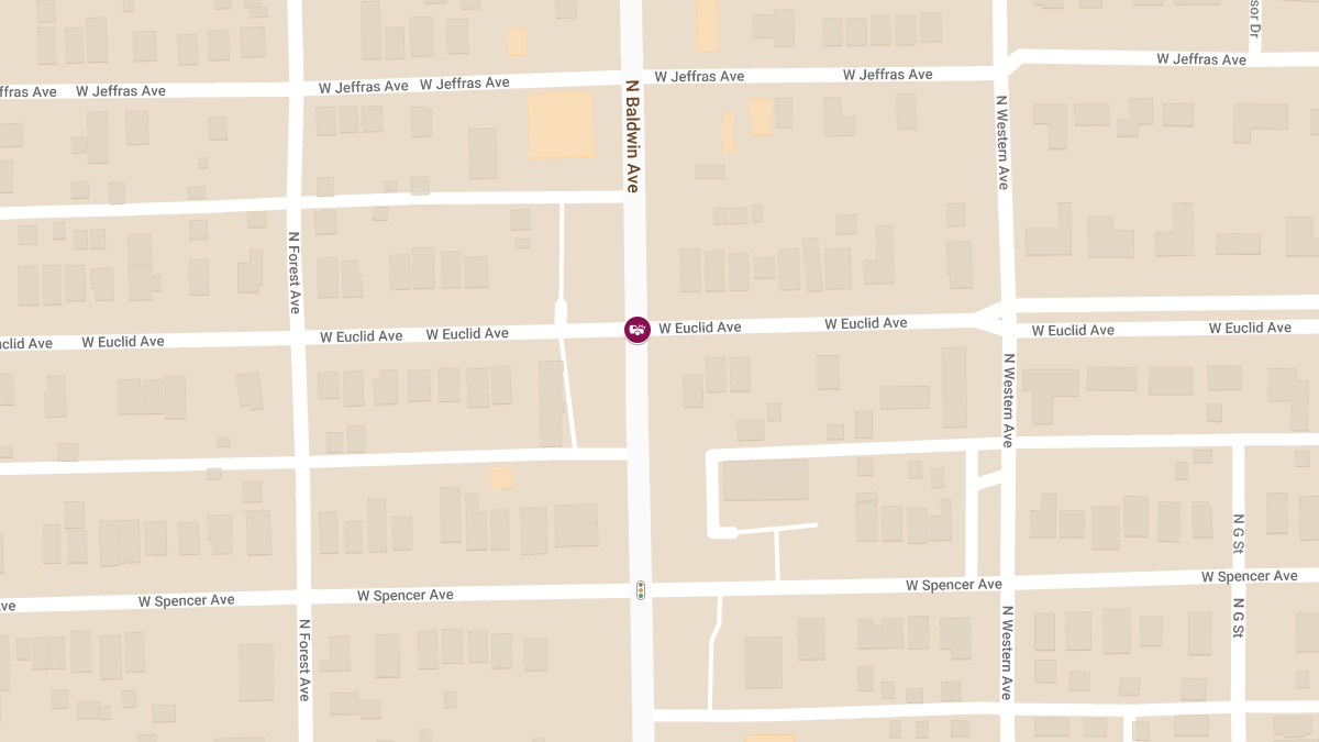 Injury Accident at Euclid Ave & Baldwin Rd
