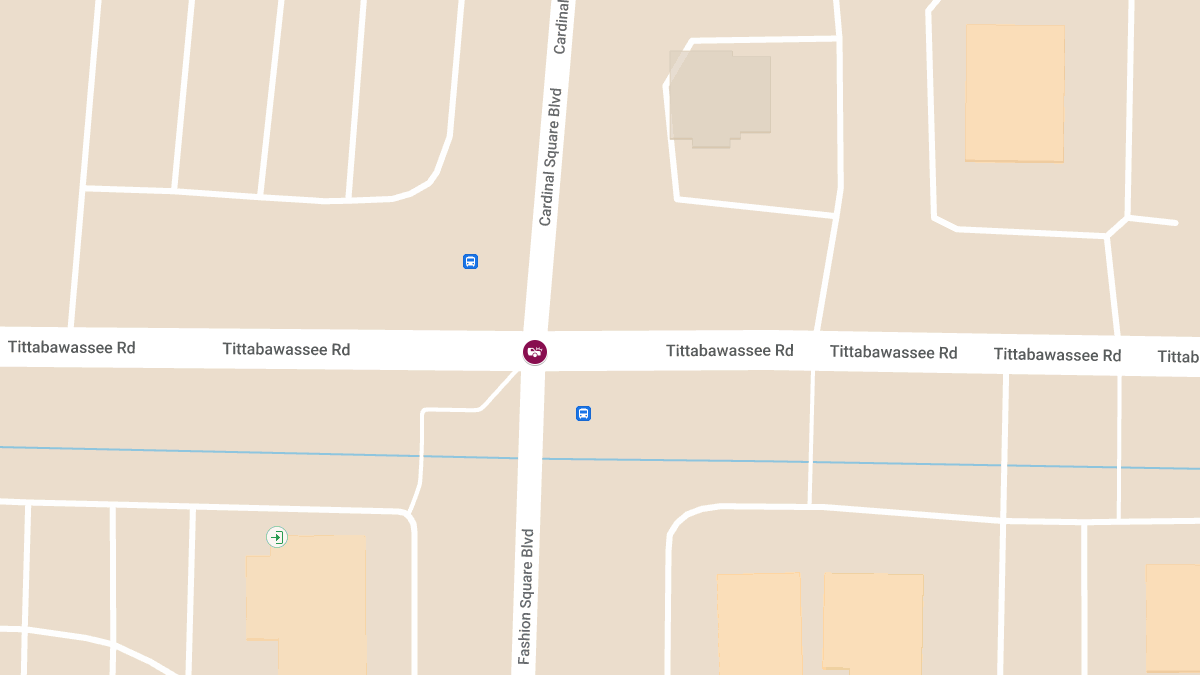 Injury Accident at Fashion Square and Tittabawassee