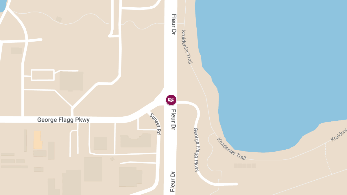 Injury Accident at George Flagg Pkwy & Fleur Dr
