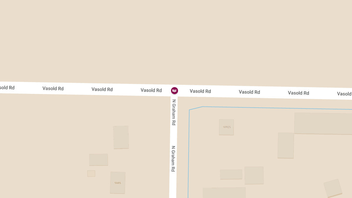 Injury Accident at Graham Rd & Vasold Rd