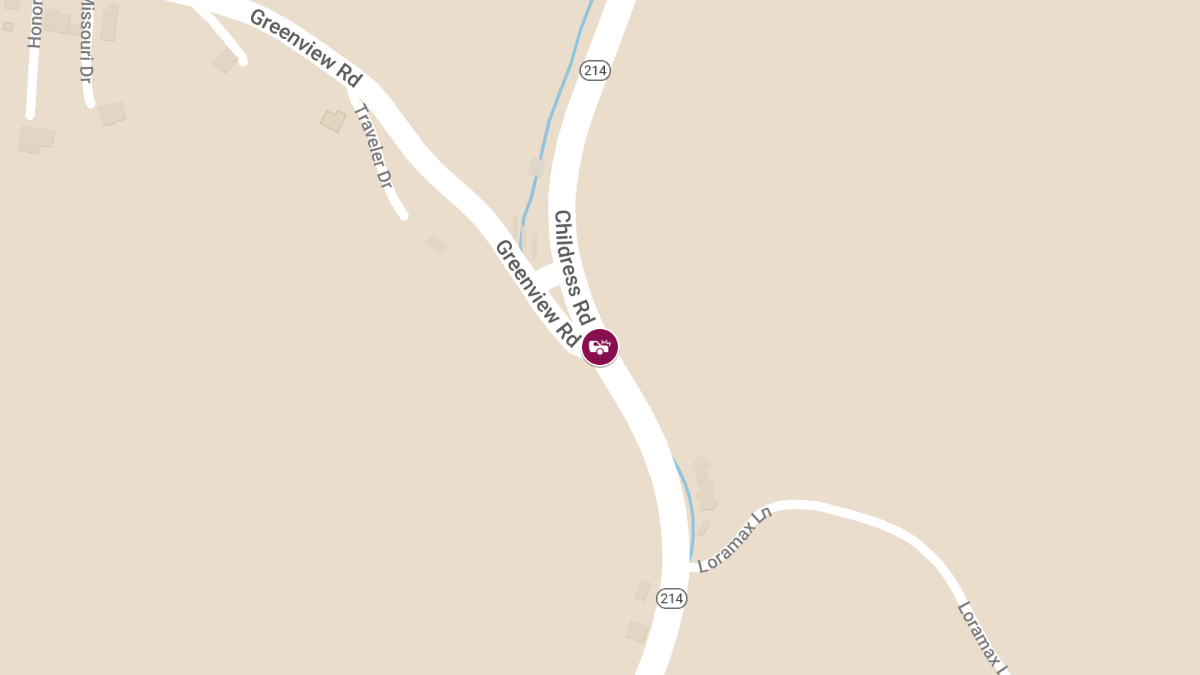 Injury Accident at Greenview Rd & Childress Rd