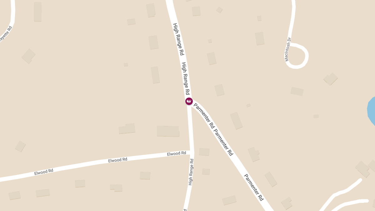 Injury Accident at High Range Rd & Parmentor Rd