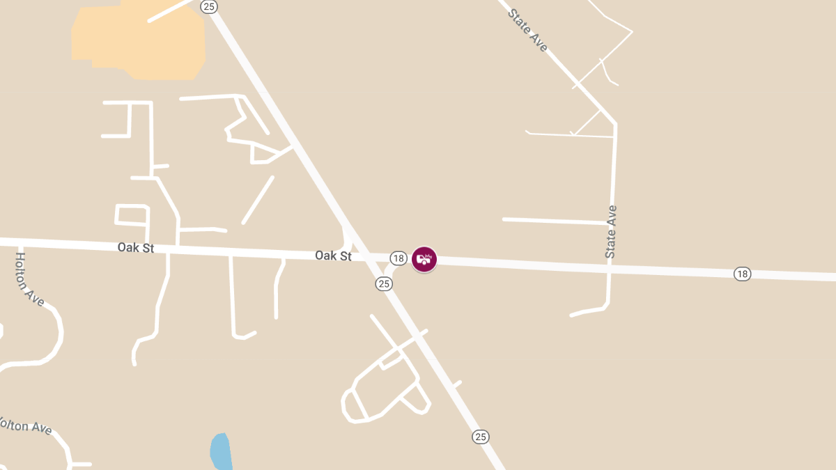 Injury Accident at Highway 18 Mile Post 4