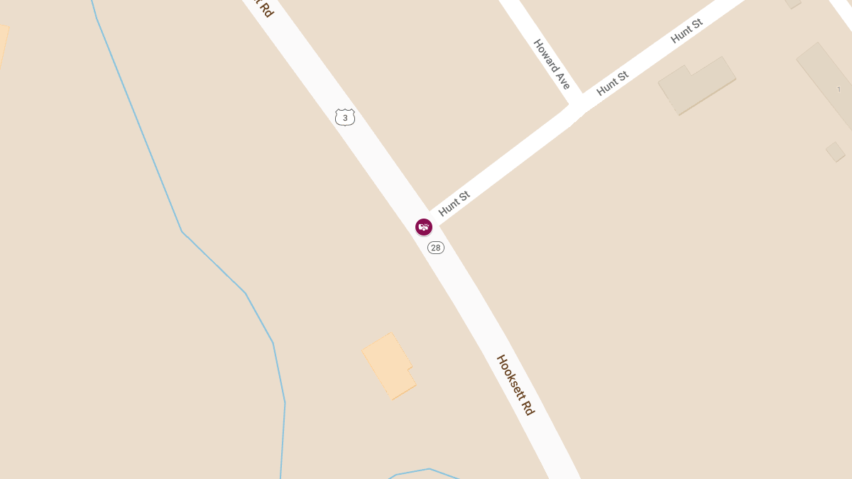 Injury Accident at Hooksett Rd & Hunt St
