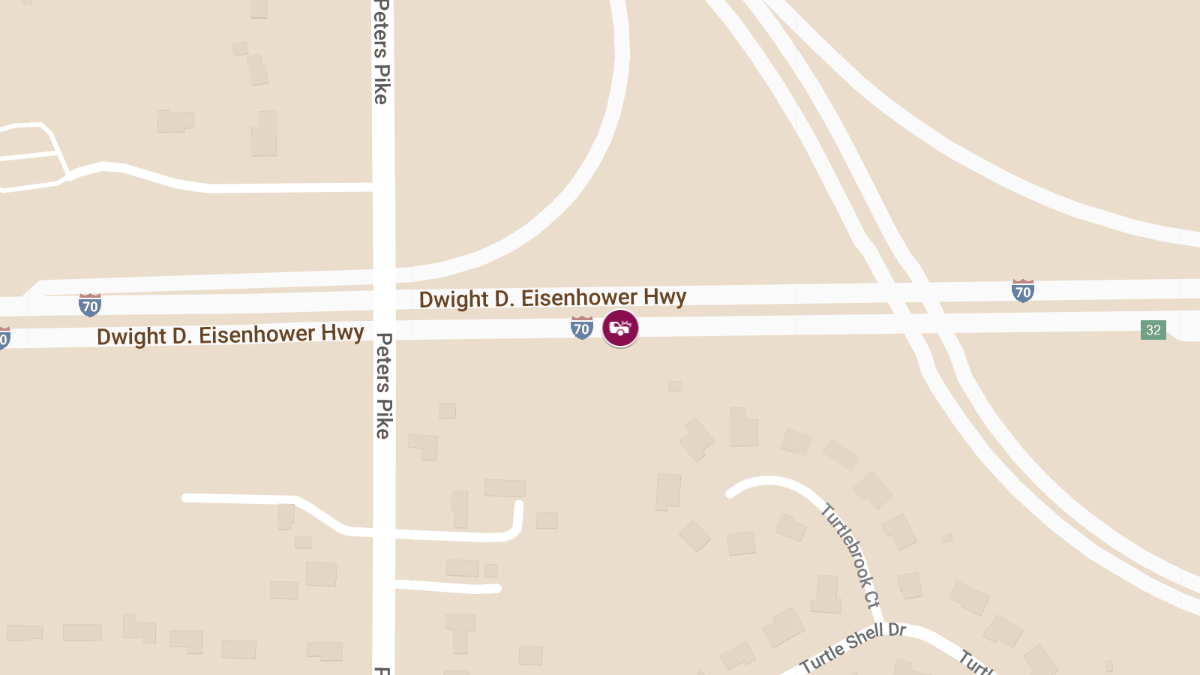 Injury Accident at I-70 West Beyond Dayton Airport Access Rd