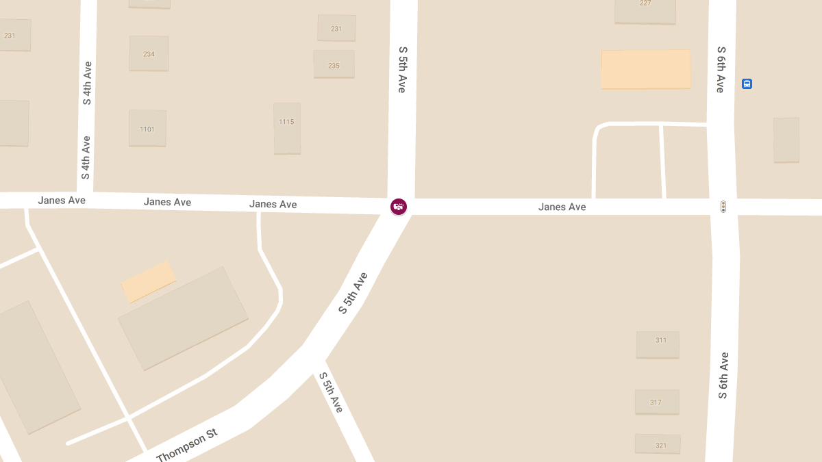 Injury Accident at Janes St & 5th Ave