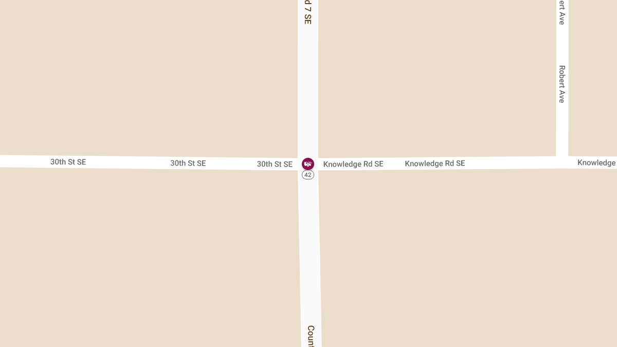 Injury Accident at MN Highway 42 & 30th St. SE