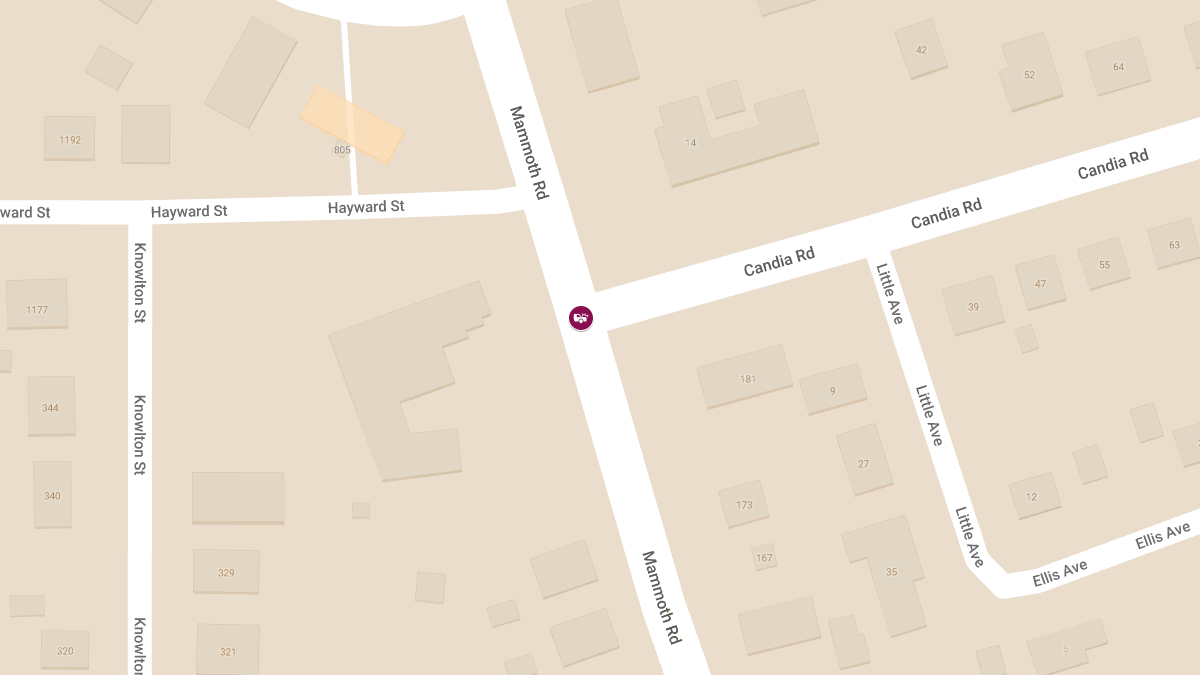 Injury Accident at Mammoth Rd & Candia Rd