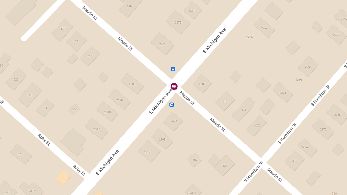 Injury Accident at Meade and Michigan Ave