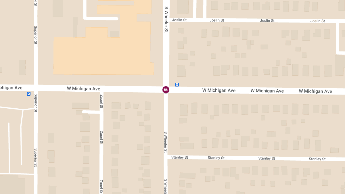 Injury Accident at Michigan Ave & Wheeler St