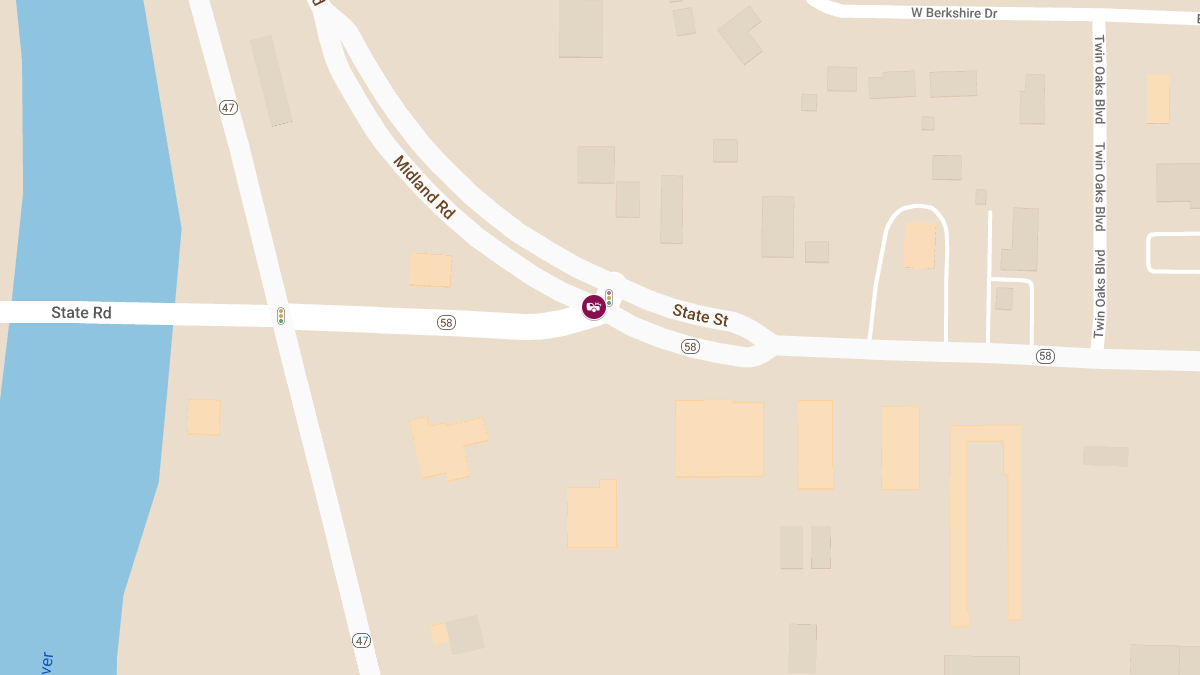 Injury Accident at Midland & State