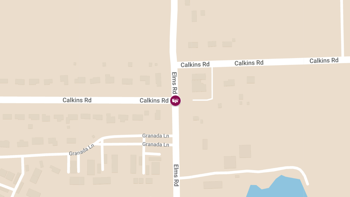 Injury Accident at N Elms Rd & Calkins Rd