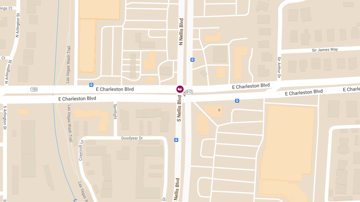 Injury Accident at N Nellis Blvd & E Charleston Blvd