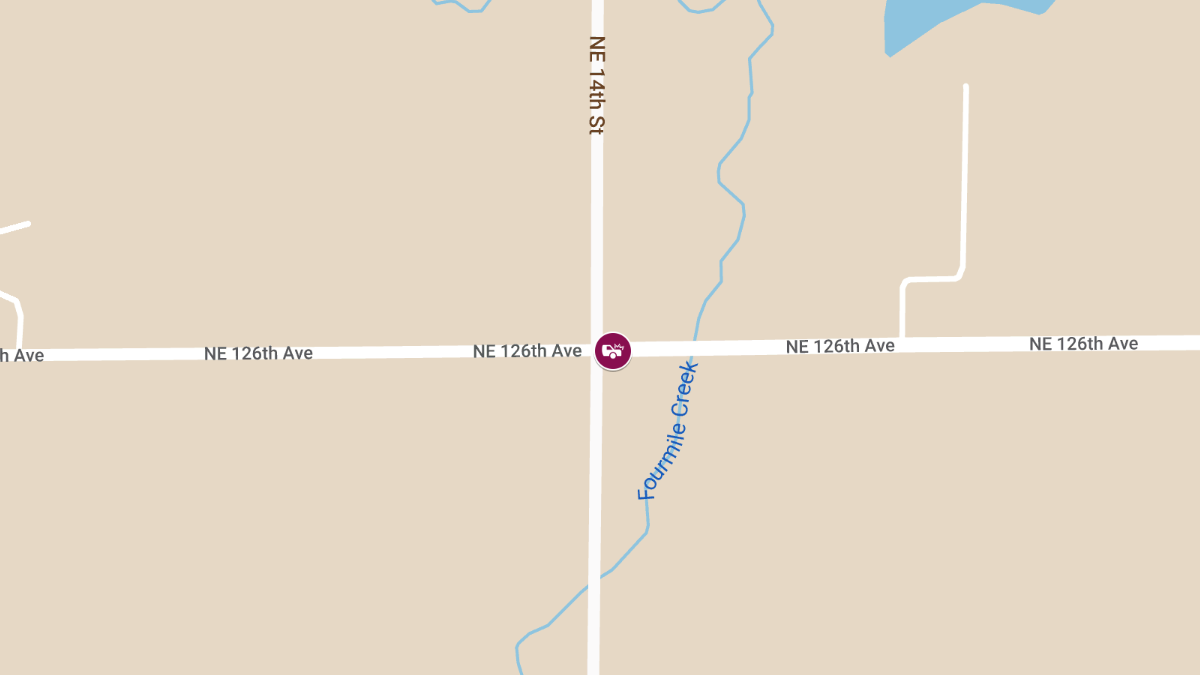 Injury Accident at NE 14th St & NE 126th Ave