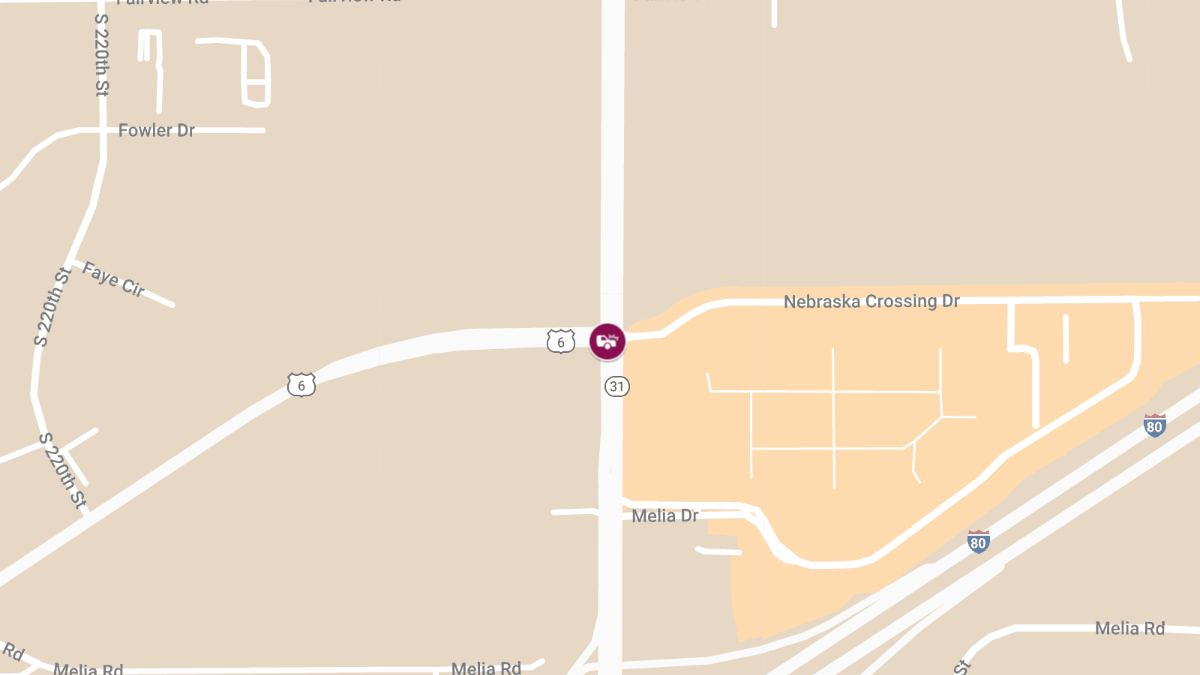 Injury Accident at Nebraska Crossing Dr and S Hwy 31