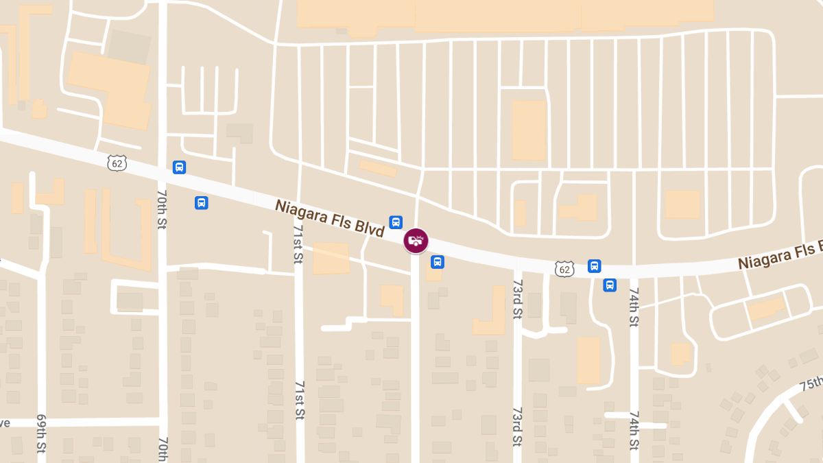 Injury Accident at Niagara Falls Blvd & 72nd St