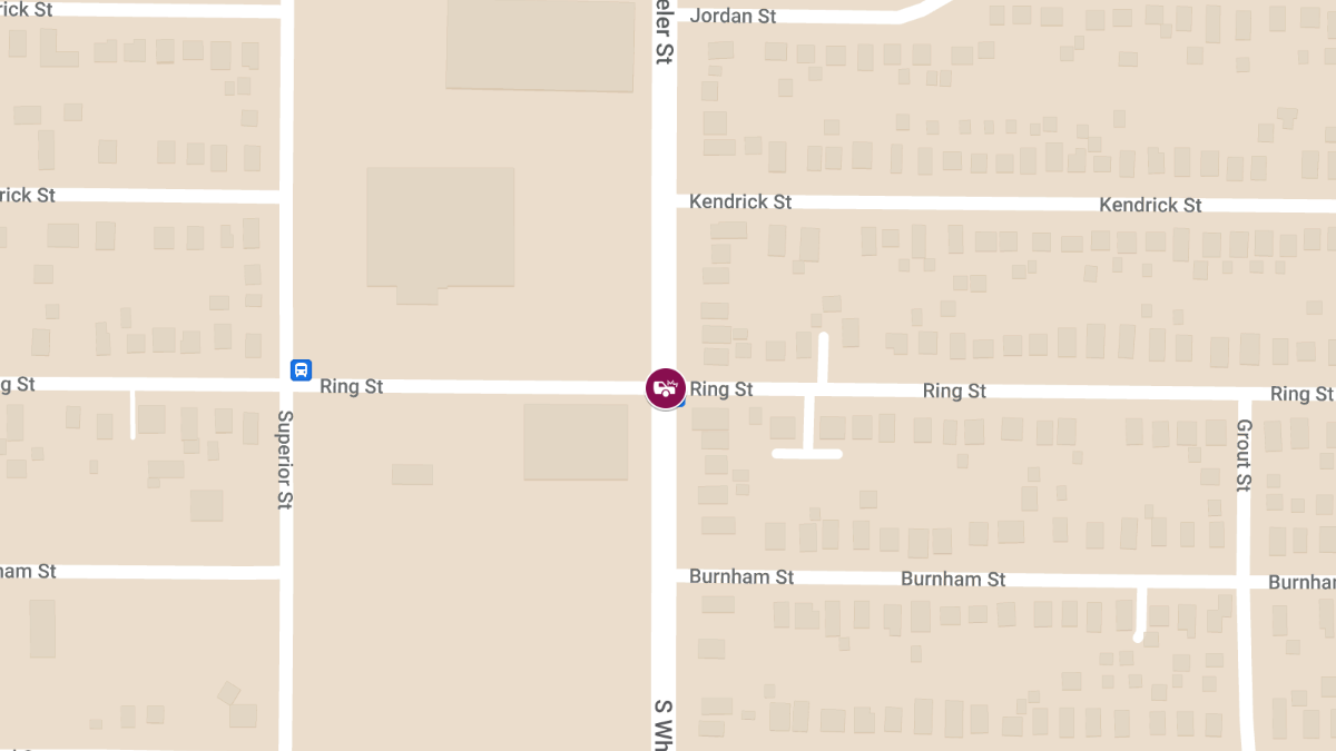 Injury Accident at Ring and Wheeler