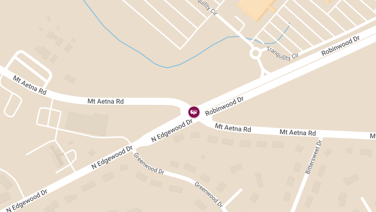Injury Accident at Robinwood Dr & Mt Aetna Rd