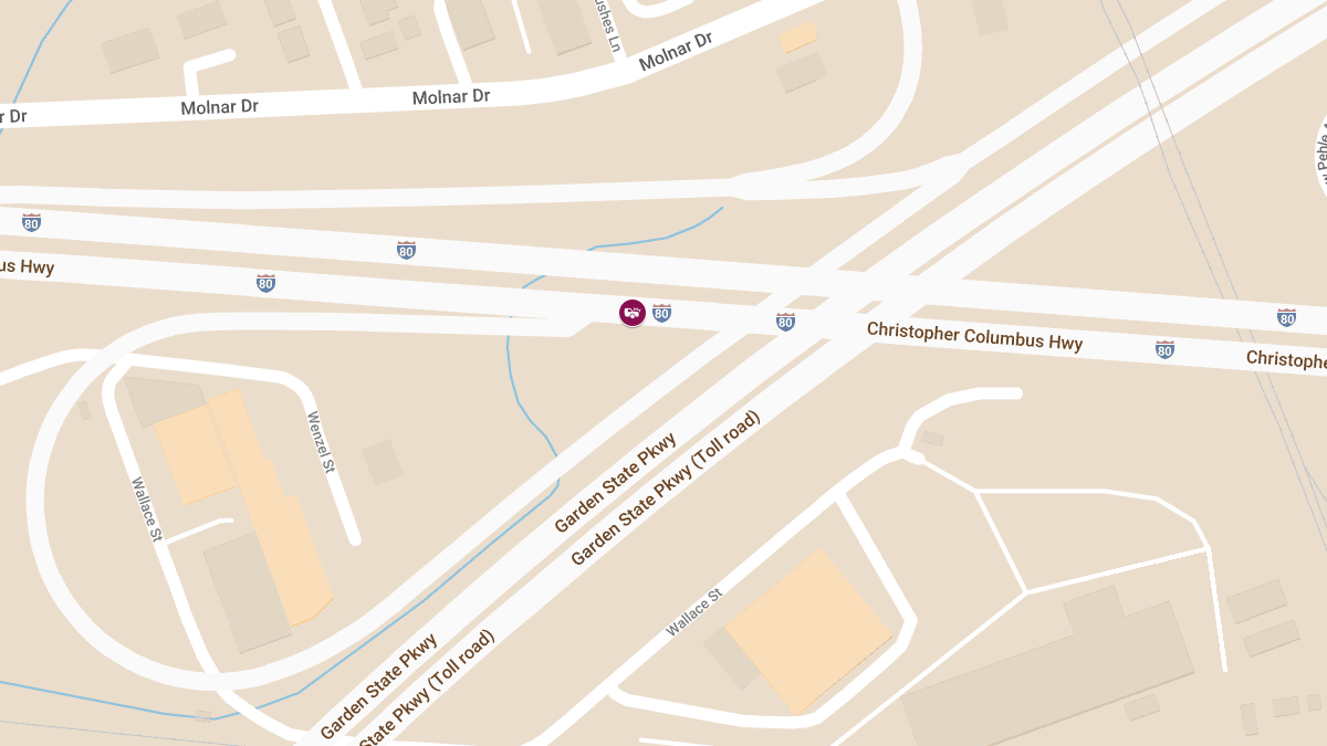 Injury Accident at Route 80 Milepost 63