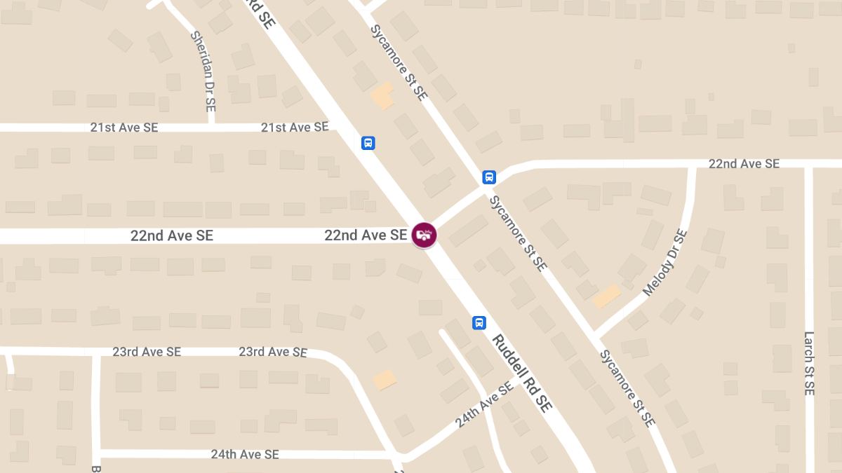 Injury Accident at Ruddell Rd and 22nd St SE
