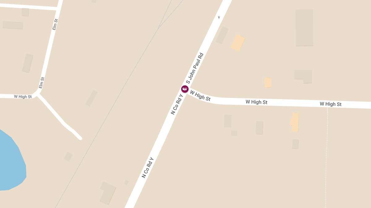 Injury Accident at S John Paul Rd & High St