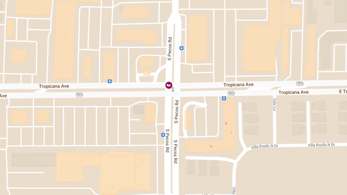 Injury Accident at S Pecos Rd & E Tropicana Ave