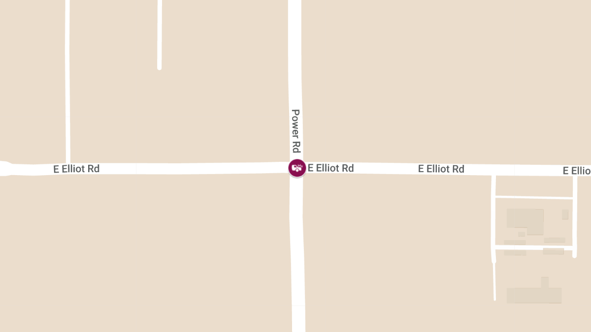 Injury Accident at S Power Rd & E Elliot Rd