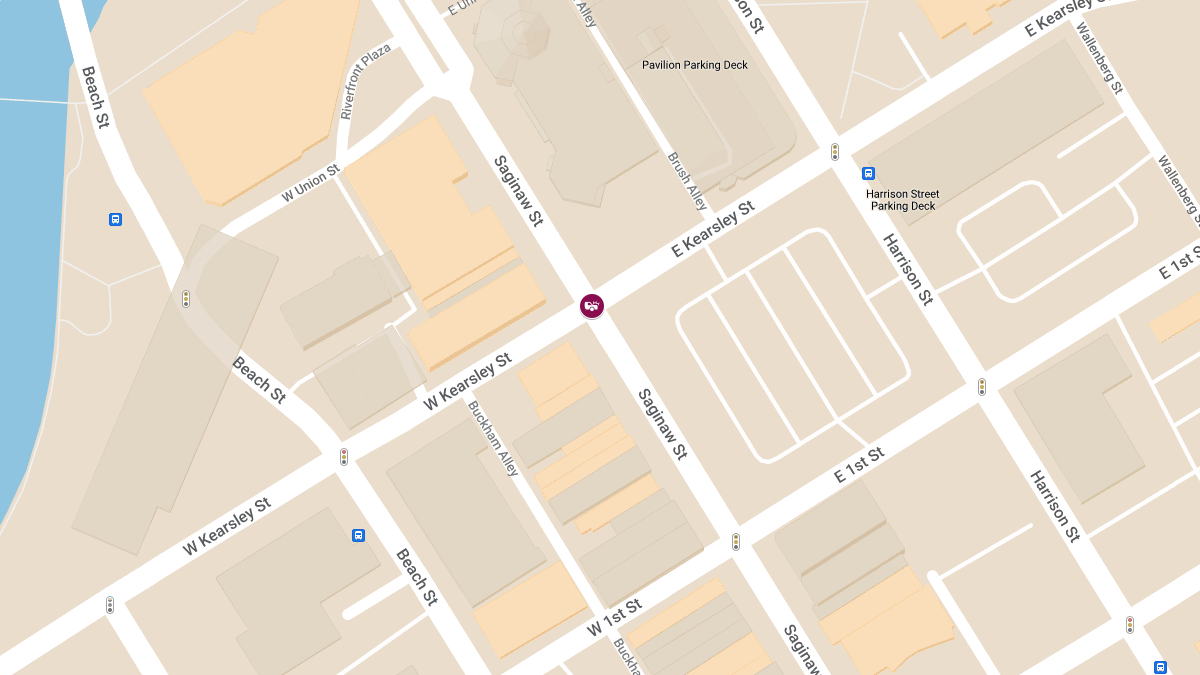 Injury Accident at S Saginaw St & E Kearsley St