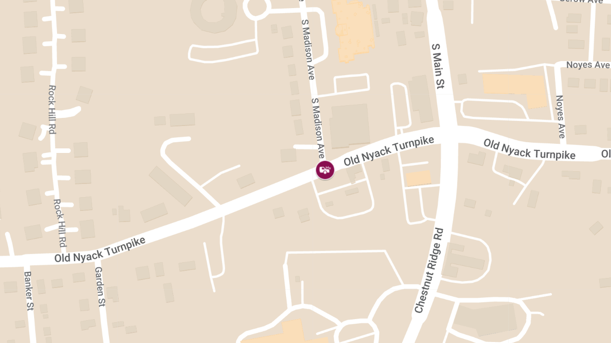 Injury Accident at South Madison Ave & Old Nyack Turnpike