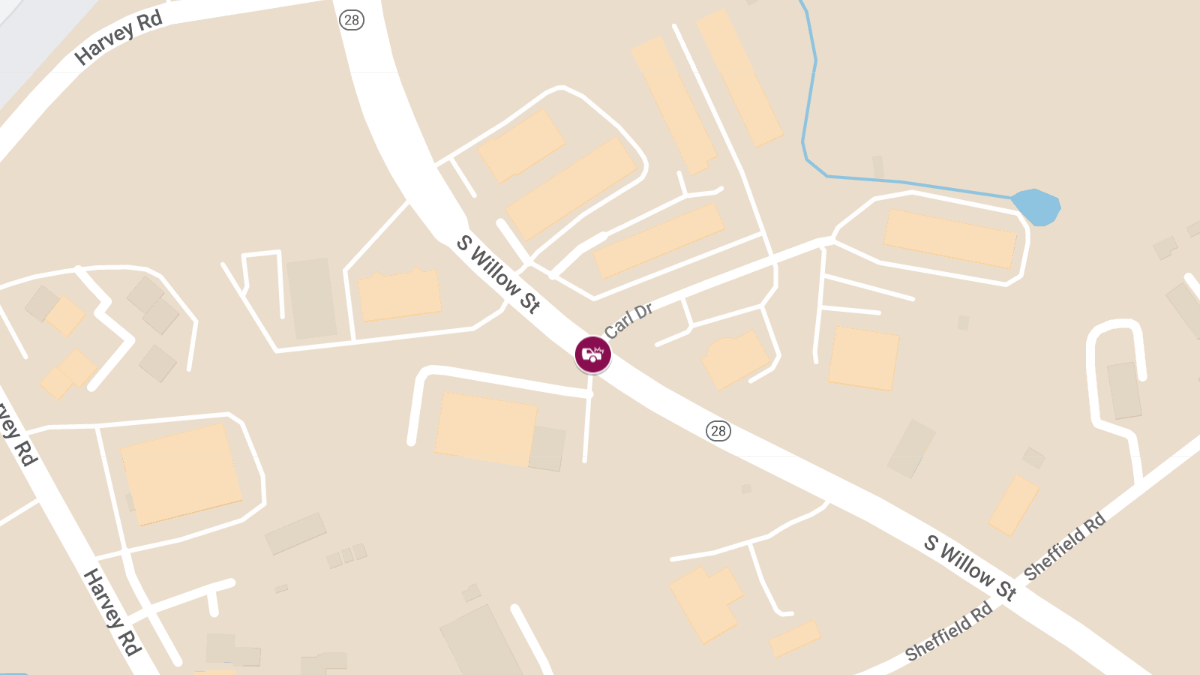 Injury Accident at South Willow St & Carl Dr